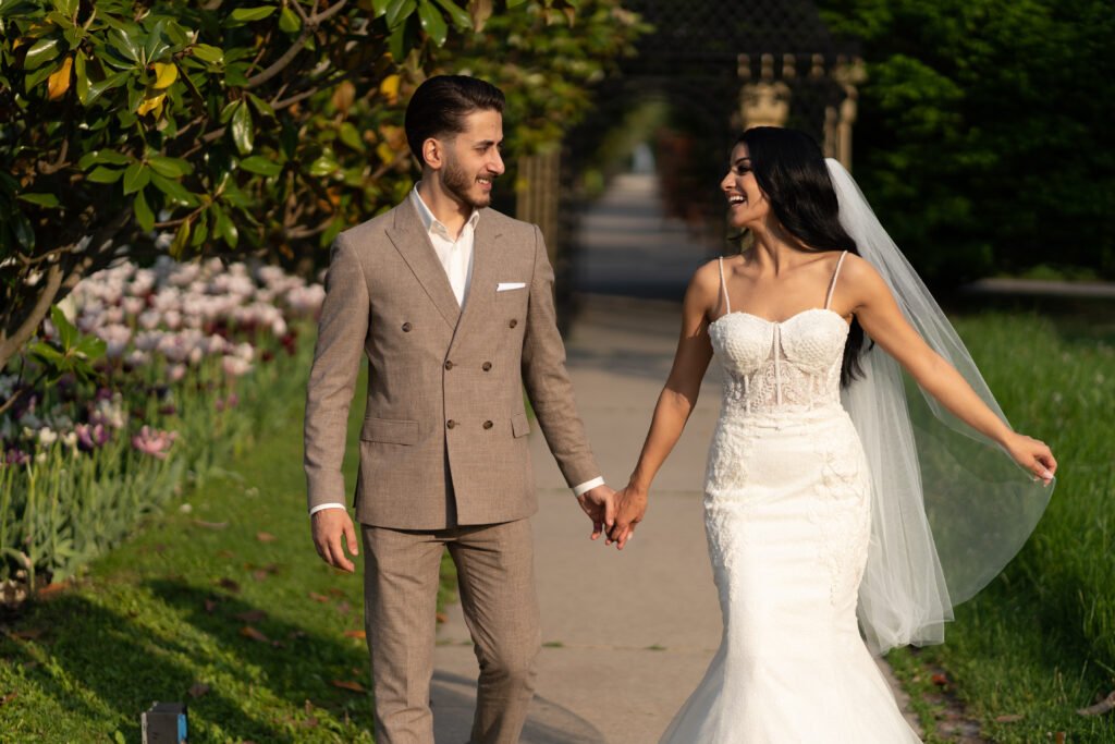 the bride and groom hold their hands 2025 03 09 01 28 06 utc